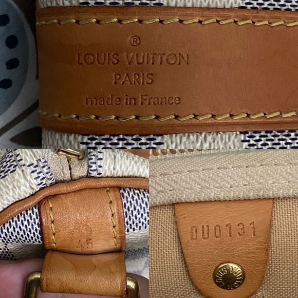 ✨AZUR TRAVEL 45✨ Keepall Bandouliere Damier Bag! - Picture 7 of 8